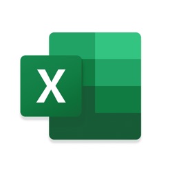Icona dell'applicazione Microsoft Excel disponibile su App Store