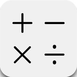 Icona dell'applicazione Minimalist Calculator disponibile su App Store