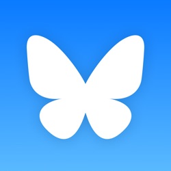 Icona dell'applicazione Bluesky Social disponibile su App Store
