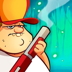Icona dell'applicazione Swamp Attack disponibile su App Store