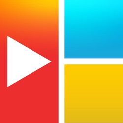 Icona dell'applicazione VideoCollage by Bits&Coffee disponibile su App Store