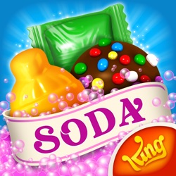 Icona dell'applicazione Candy Crush Soda Saga disponibile su App Store