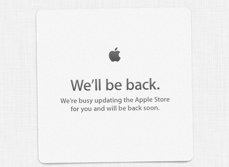 Apple Store Offline
