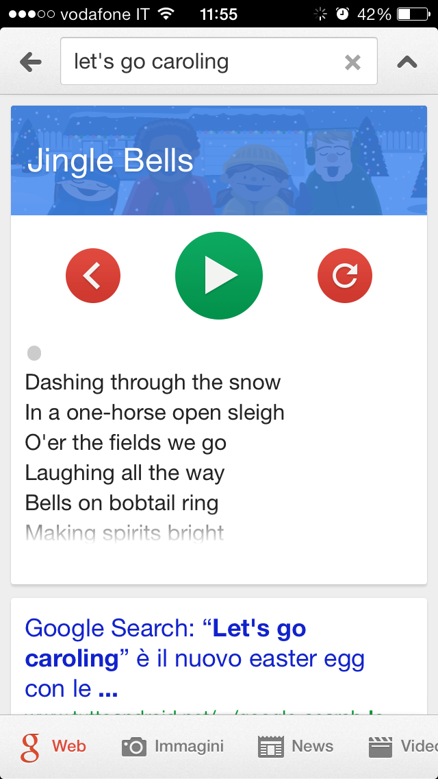 Canzoni Di Natale Karaoke.Se Glielo Chiediamo Google Now Ci Fara Da Karaoke Per Le Canzoni Di Natale Ispazio