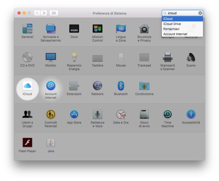 guida Mac iCloud 