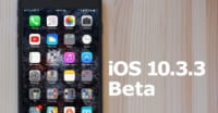 iOS 10-3-3 beta