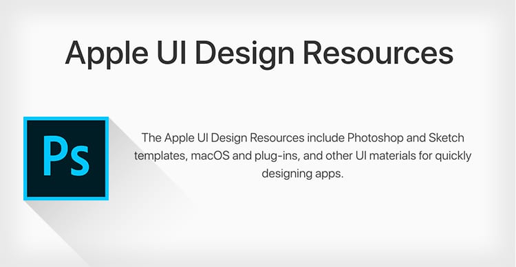 apple template ios 11 resources psd