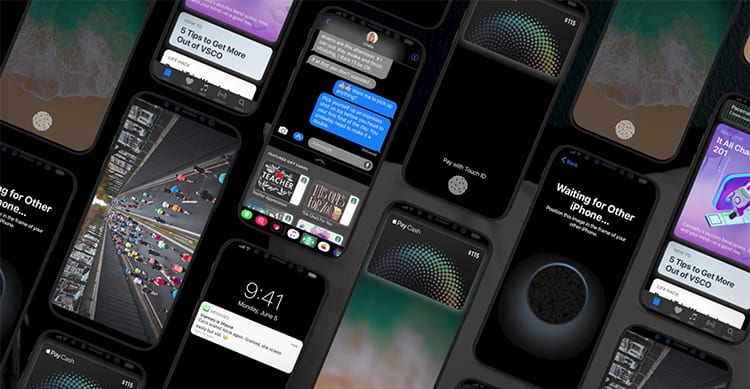 ios 11 dark mode iphone 8