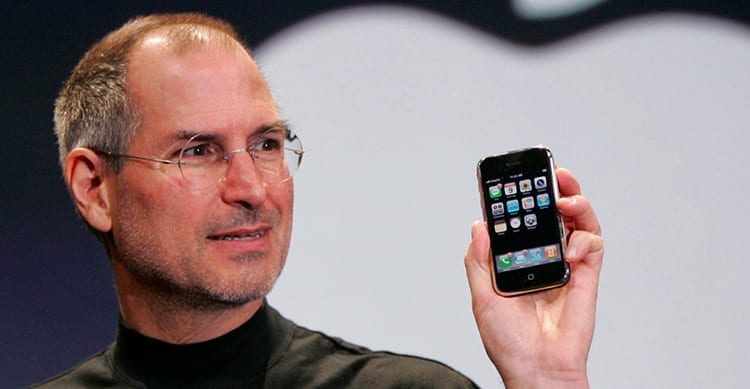 iPhone Steve Jobs