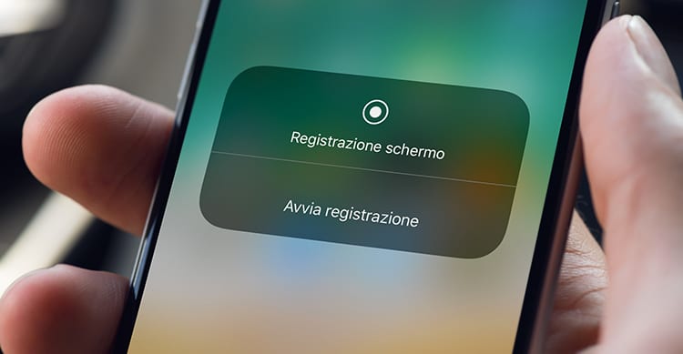 registrazione schermo ios 11