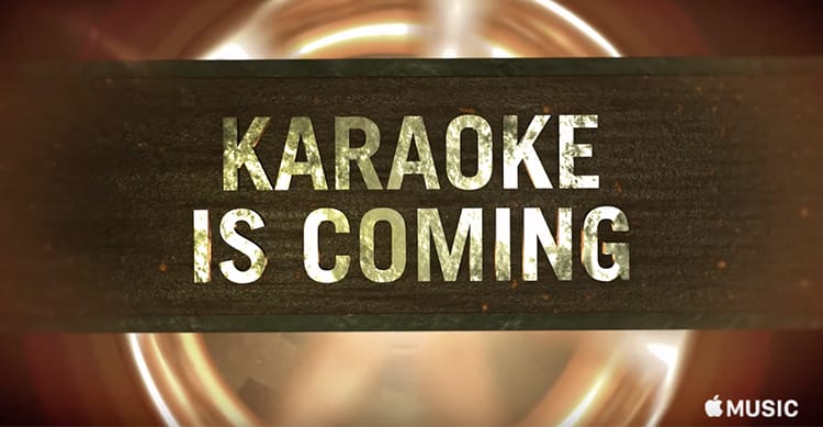 karaoke is coming
