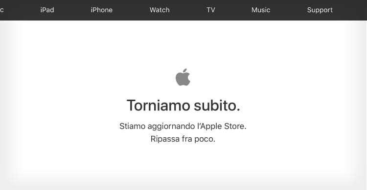 apple store down