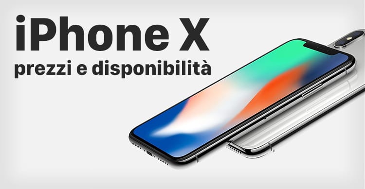 iPhone X prezzi