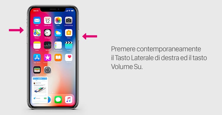 Come riavviare iPhone X (hard-reset)