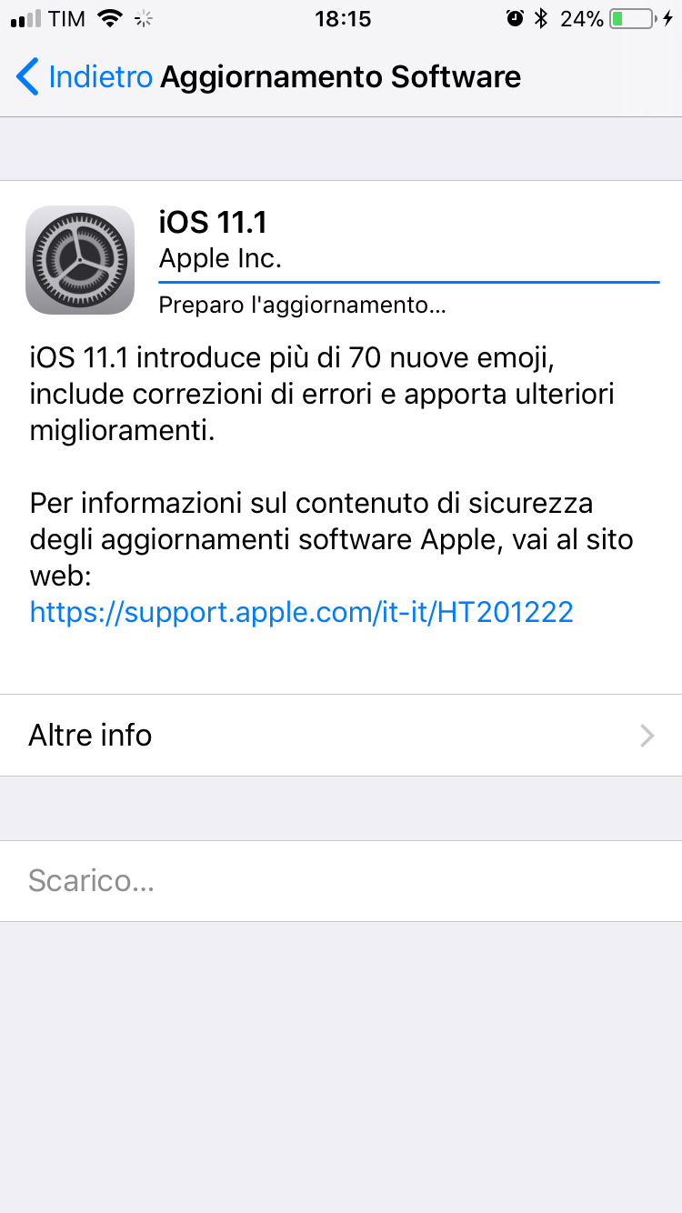 iOS 11.1