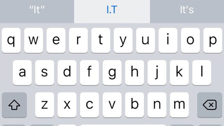 Nuovo bug dell’autocorrettore su iOS 11: “it” diventa “I.T”!