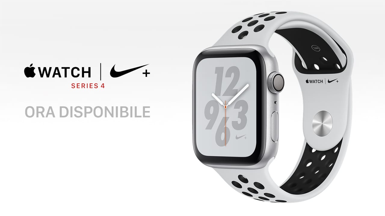 Apple Watch Serie 4 Nike+ Edition è disponibile da oggi in Italia: anche  con il ritiro in Store immediato! | iSpazio