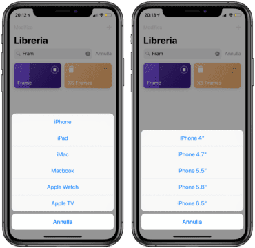 Frame Shortcuts 1