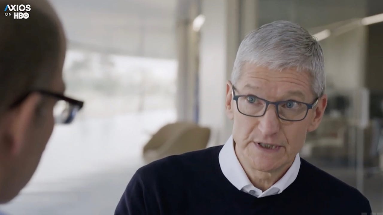 Tim Cook intervista da HBO