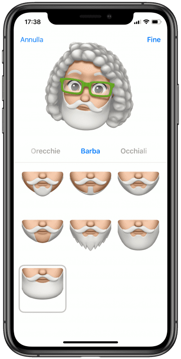 Barba Memoji