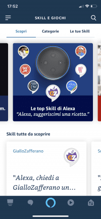 alexa skill ispazio