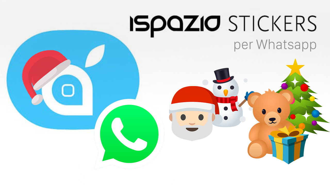 iSpazio stickers natale whatsapp