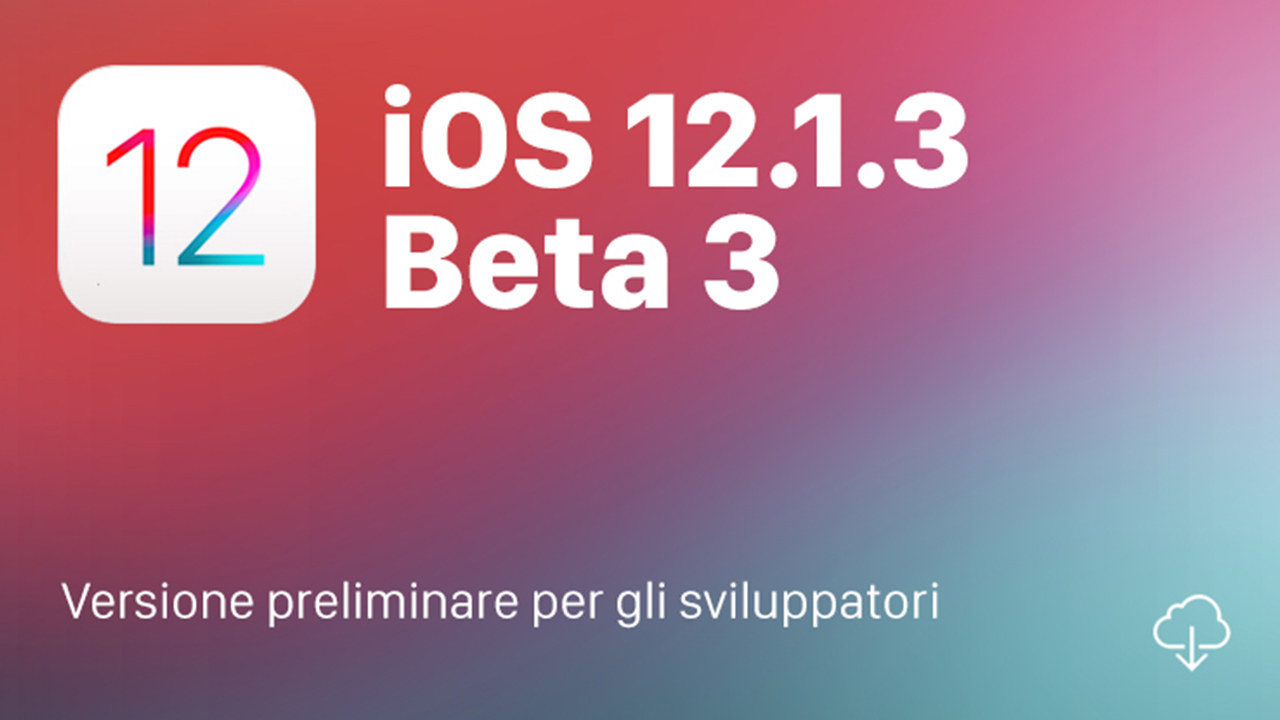 iOS 12.1.3 Beta 3