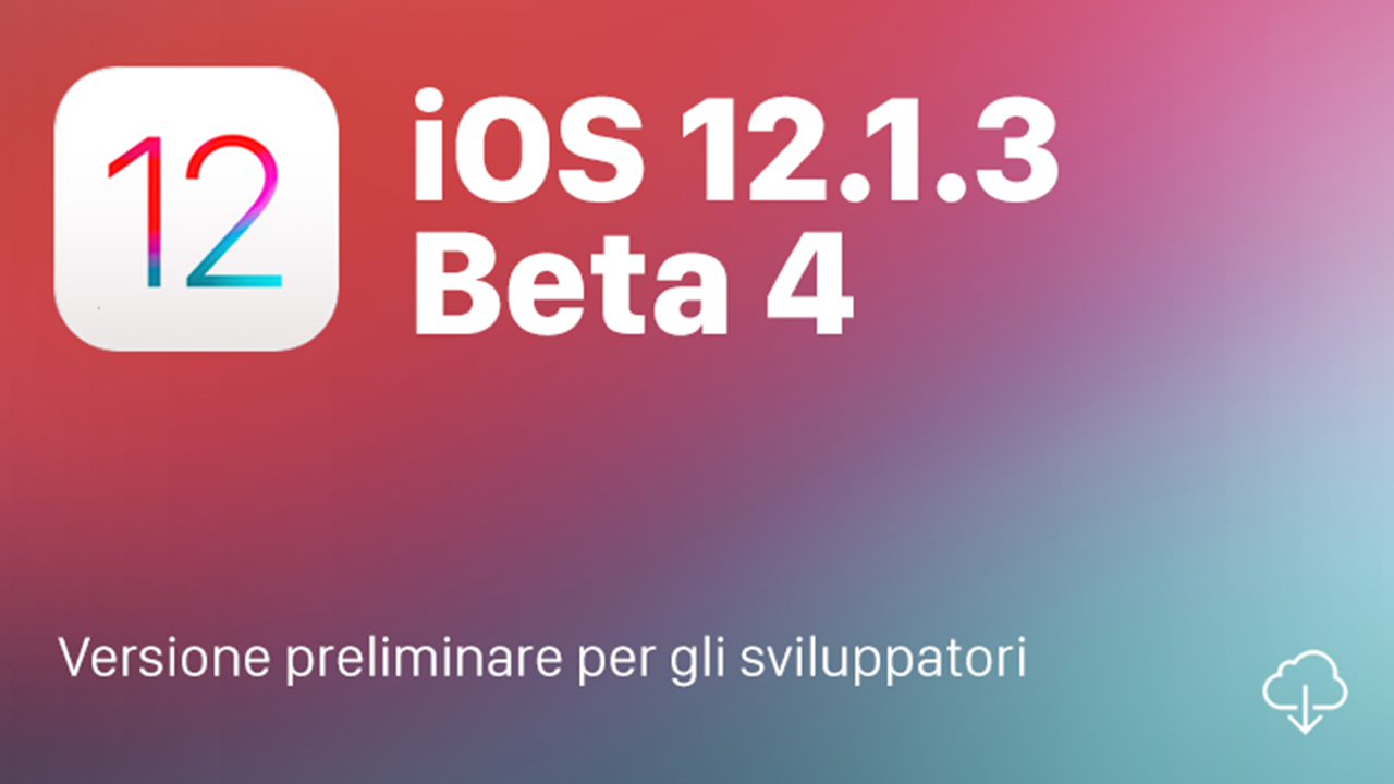 iOS 12.1.3 beta 4