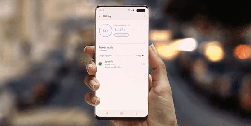 Galaxy S10e S10 S10+ batteria