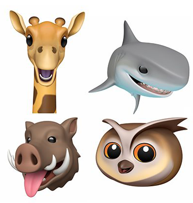 Animoji di iOS 12.2 beta 2