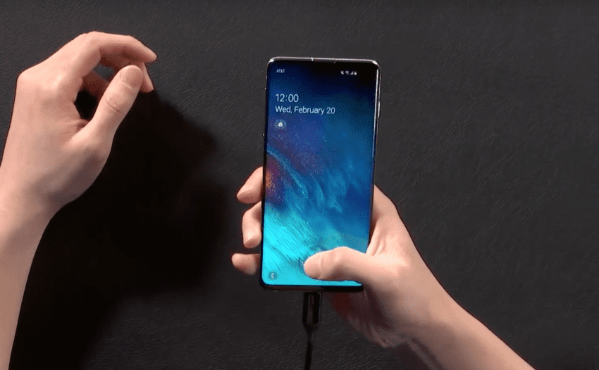 Galaxy S10e S10 S10+ impronte digitali