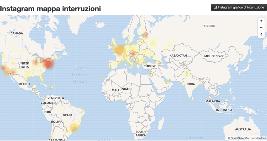 instagram down