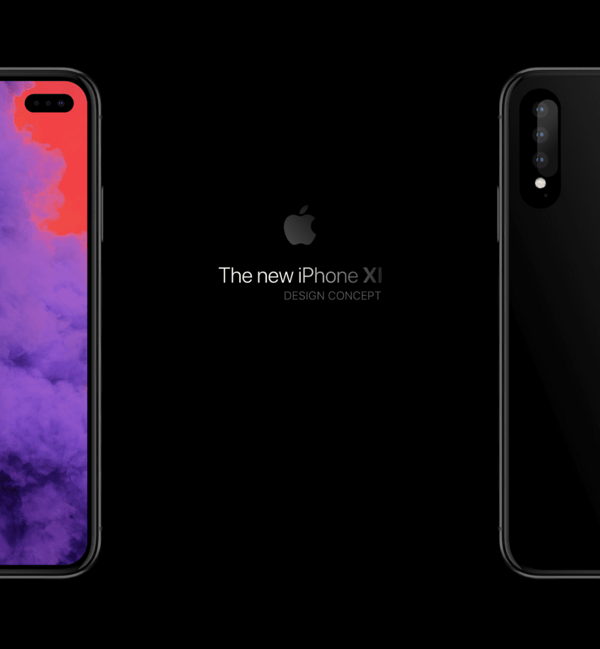 iPhone XI concept hole
