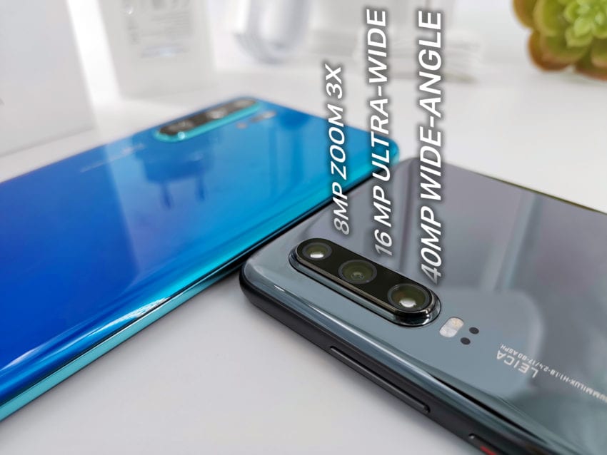 Huawei P30 schema camere