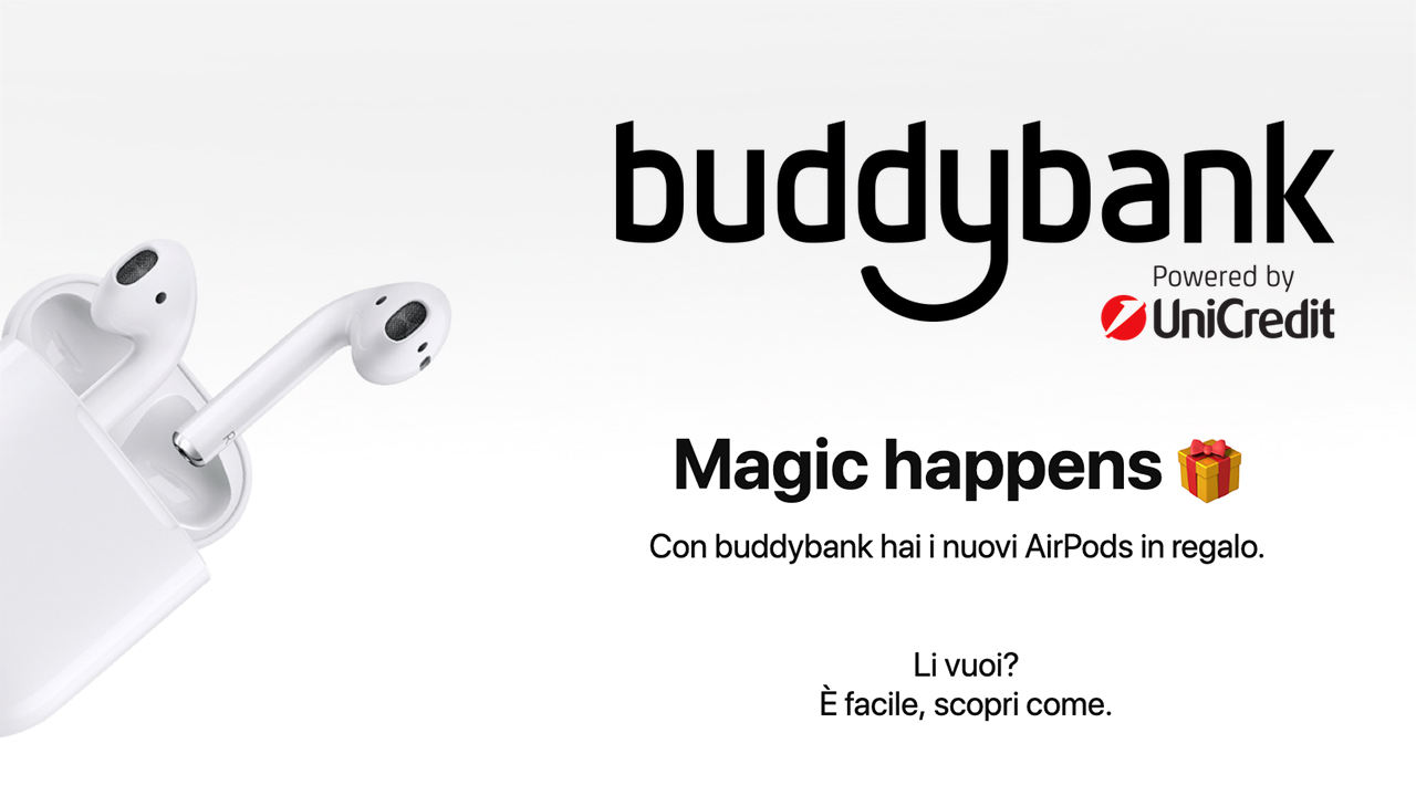 buddybank airpods