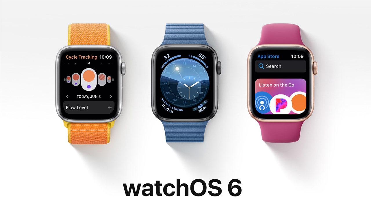 apple watch watchos 6