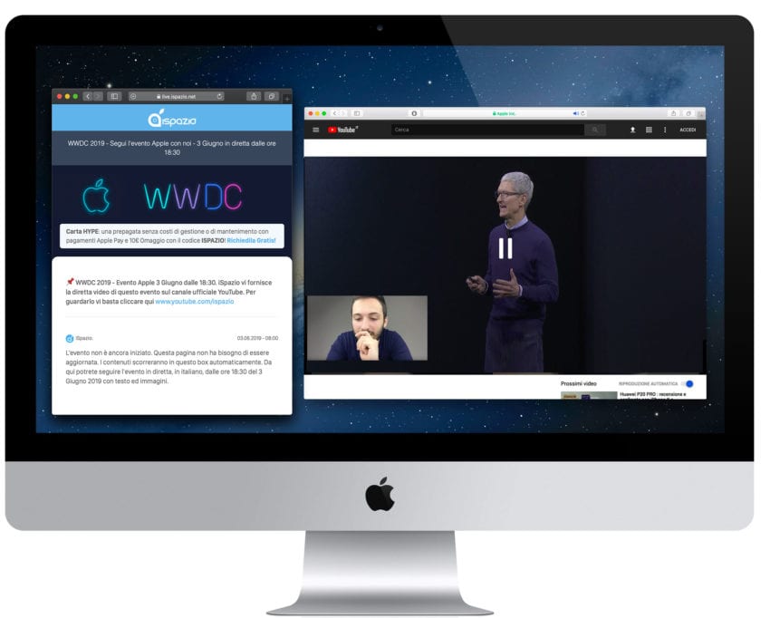 wwdc 2019 ispazio live