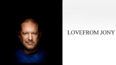 "LoveFrom Jony" è il marchio registrato da Jony Ive per la sua azienda