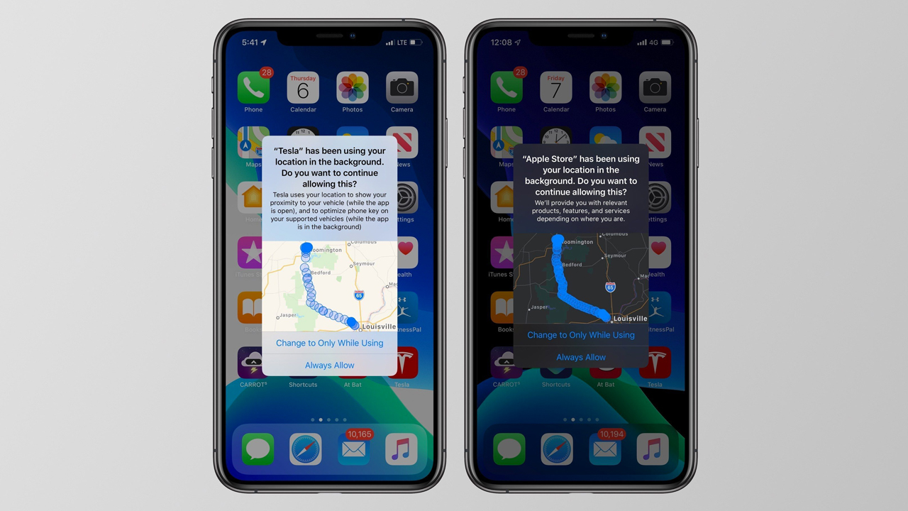 localizzazione iOS 13