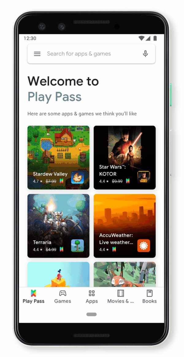 google play pass