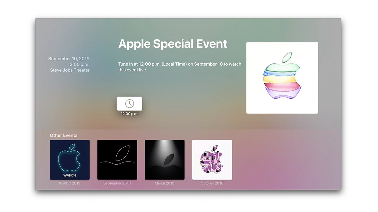 apple events