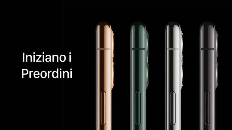 iphone 11 pro preordini