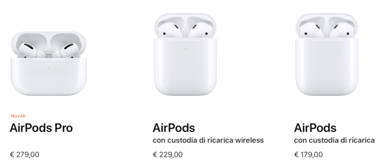 AirPods Pro vs AirPods 2