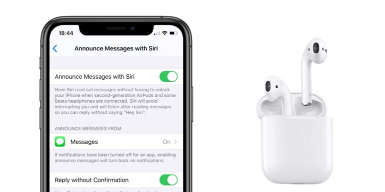 annuncia messaggi con siri