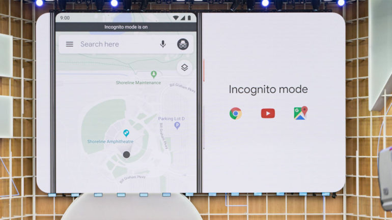 google maps modalità incognito