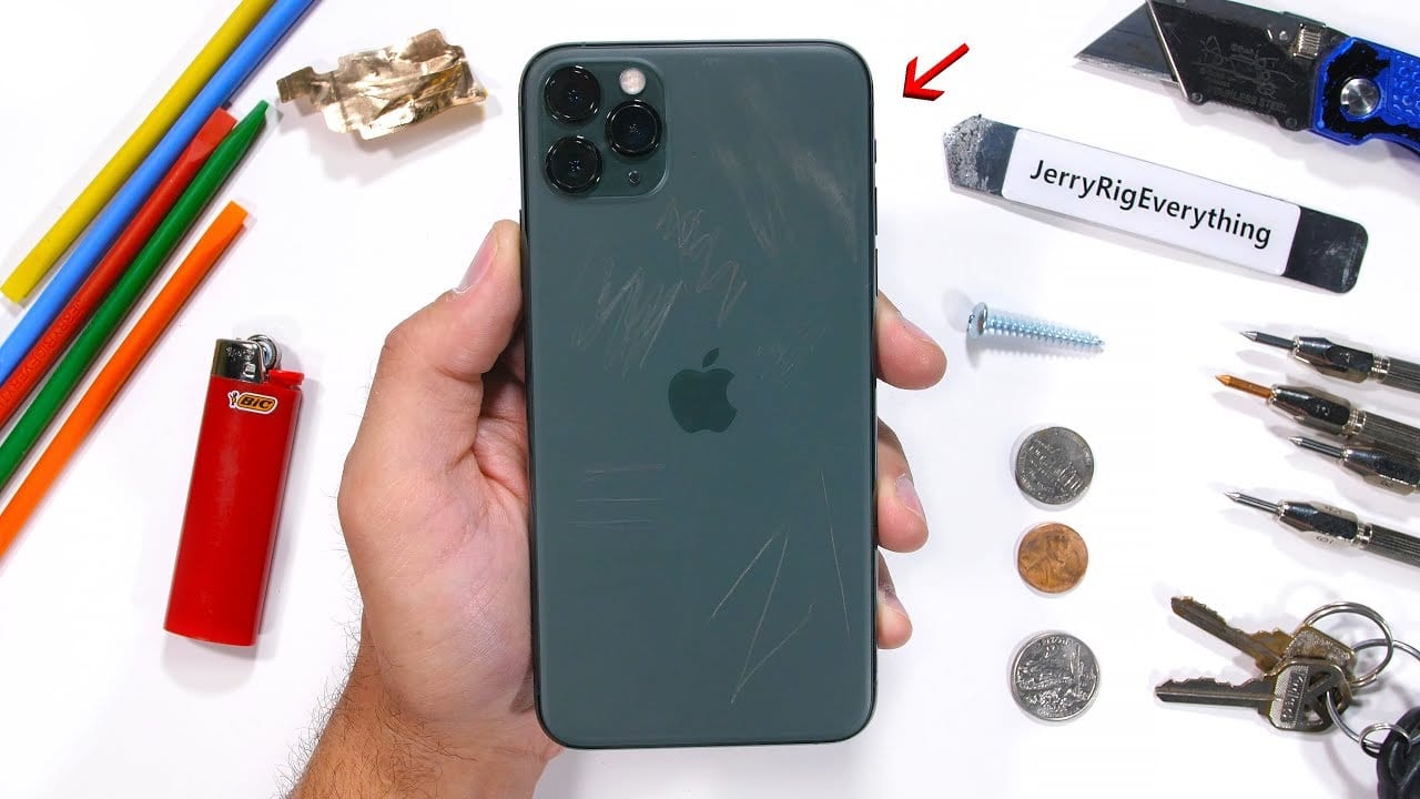 iPhone 11 Pro Scratch Test