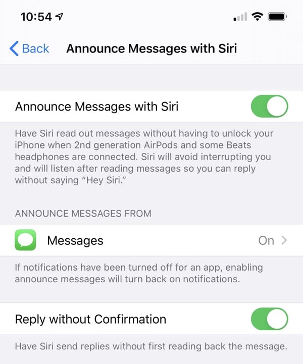 iOS 13.2 Siri