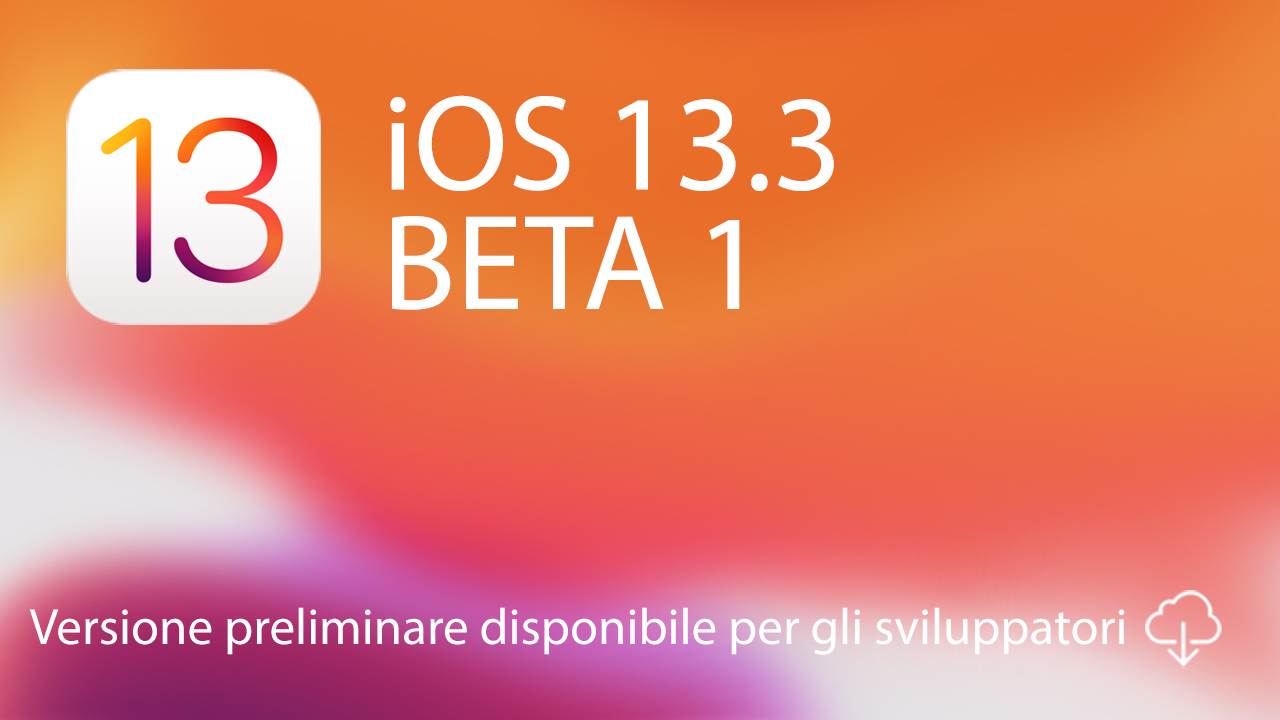 iOS 13.3 beta 1