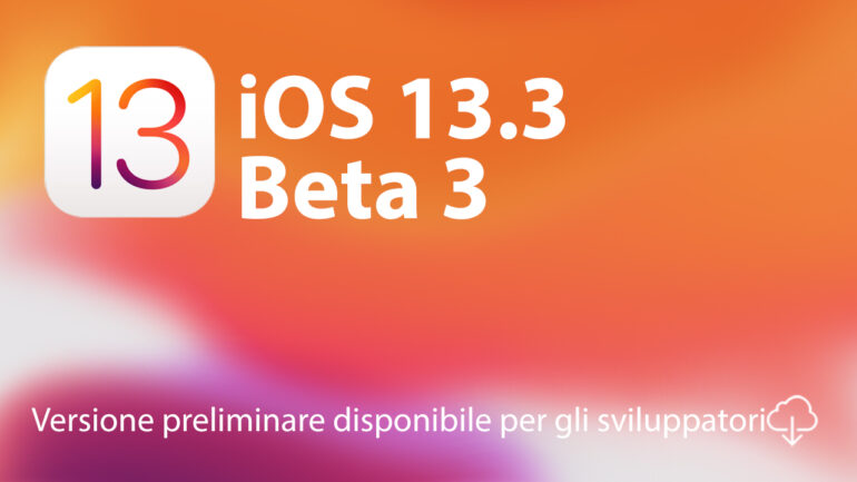 iOS 13.3 beta 3