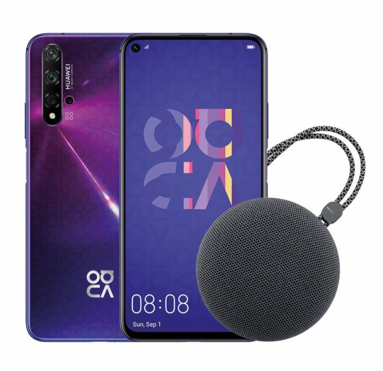 Huawei Nova 5T su amazon con speaker Bluetooth in omaggio